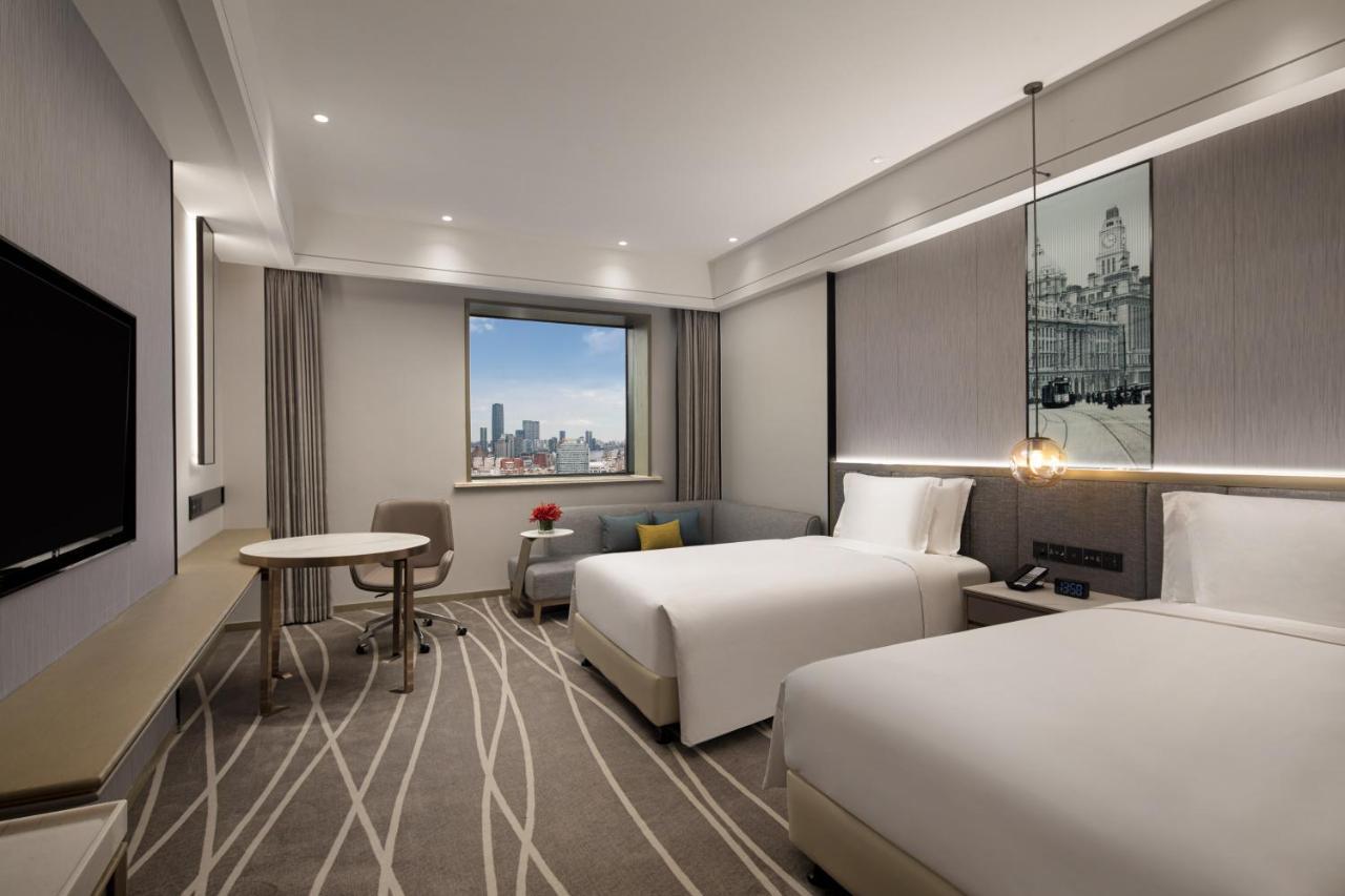Crowne Plaza Shanghai Nanjing Road By Ihg Exteriör bild Deluxe Room